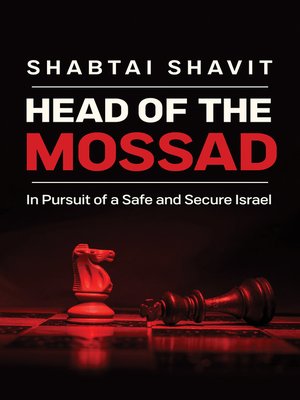 cover image of Head of the Mossad